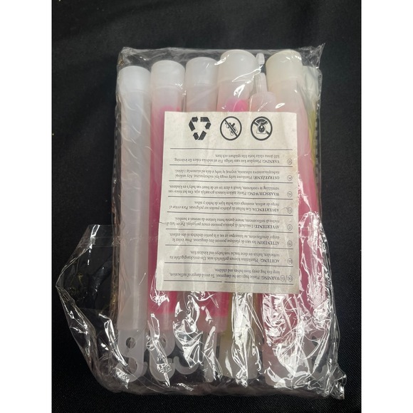 11 Pack Assorted Color Glow Sticks Light Up Party Supplies for Events - Picture 2 of 2